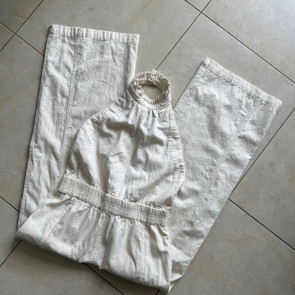 Archer Backless Linen Jumpsuit